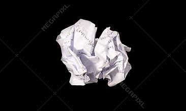 Crumple paper