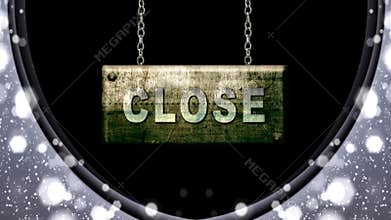Close sign