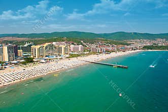 Sunny beach resort in Bulgaria