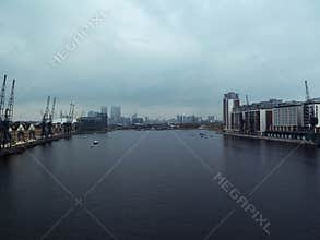 Thames Docklands Canary Wharf