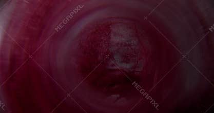 Haze flow blur pigment splash paint blot round