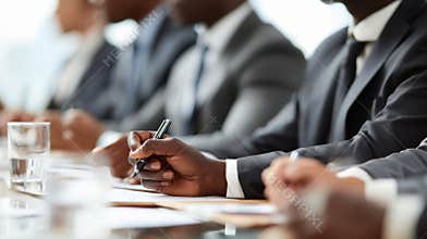 Medium shot of a recruiter reviewing AIgenerated candidate assessments with emphasis on accountability and bias