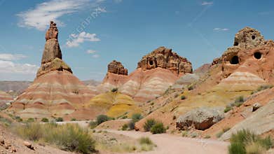 Colorful Rock Nature, Generative AI