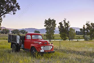 Vintage Truck on a Montana Farm