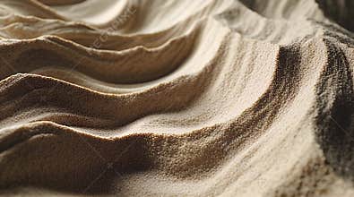 Abstract Sand Dunes Texture Background