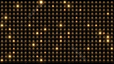 Light Bulbs Flash on Wall