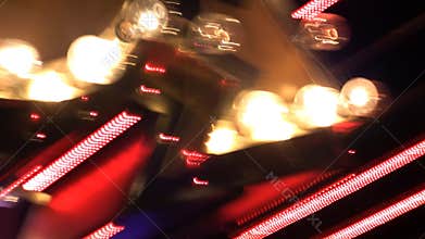 Abstract Neon Signs and Vegas Lights