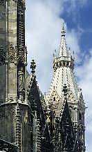 Detail Vienna's cathedral