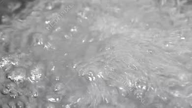 Boiling Water Close Up