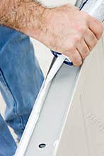Caulking Closeup