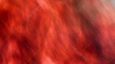 Raging bush fire close up