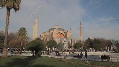 Hagia Sophia or Ayasophya, Famous mosque in Istanbul