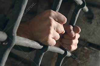 Behind bars