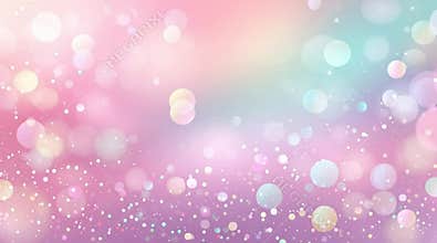 Soft Pastel Sparkle Abstract Background