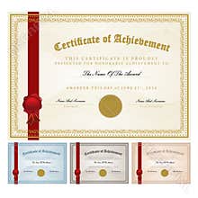 Certificate template