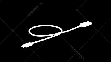 USB-A to USB-C data cable