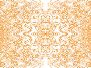 Organic geometric wavy seamless ornament in calm beige tones.