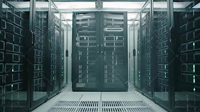 Exploring cutting-edge data center technology with advanced cooling systems