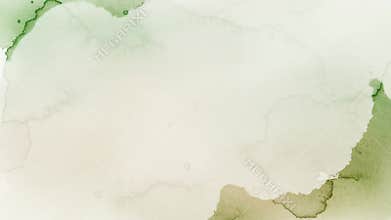 Watercolor Green Wash