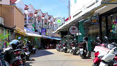 Patong walking street restaurants bars clubs in Patong Phuket Thailand