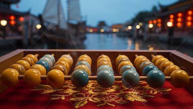 Golden Age of Calculation Abacus in a Chinese Water Town