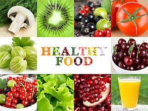 Healthy food backgrounds