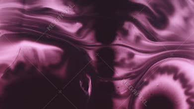 Paint drop splatter water flowing emulsion spill