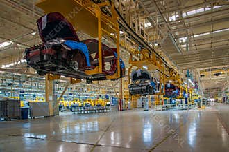 Changan Automobile Beijing Branch Changan car assembly line