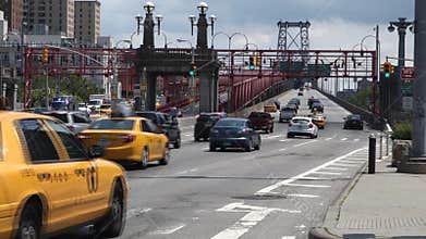 Williamsburg Bridge in New York City