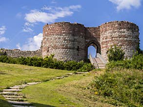 Beeston Castle in Cheshire, England