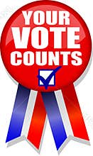 Your Vote Counts Button/AI
