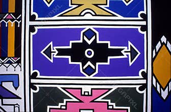 Ndebele Wall Mural