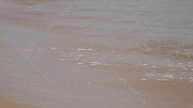 Beach with sea wave