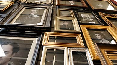 AI Portraits on the Wall