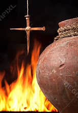 Easter fire of faith