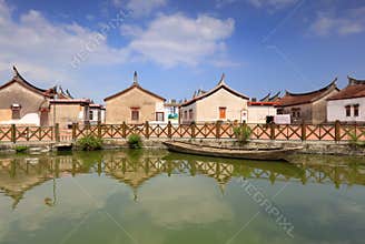 the famous daimei ancient village.