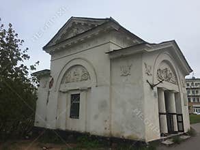 Room, guard, entrance to the city, antiquity, artifact, Veliky Novgorod