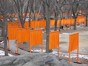 The Gates in Central Park, New York City 2004