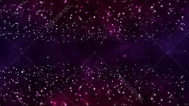 Smoke with shining lights