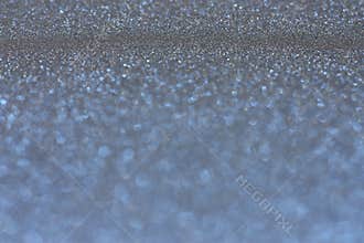 Abstract blue silver glitter sparkle background