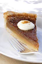 Maple syrup sugar pie