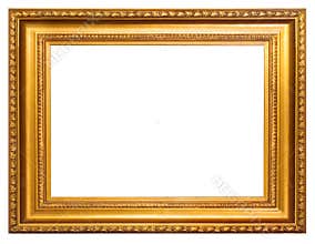 Golden frame