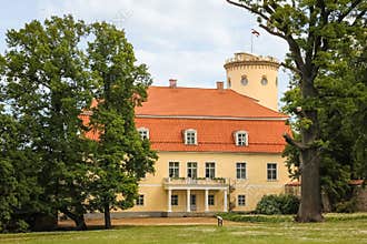 New castle. Cesis. Latvia