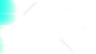 Video transition holographic glitch displacement