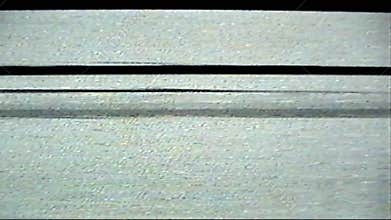 Real glitch no signal search tv channel noise