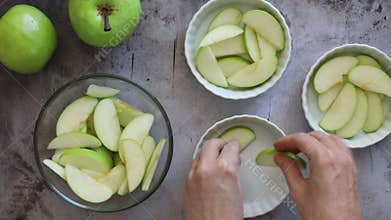 Making an Apple Crisp