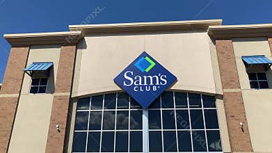 Sam`s Club Exterior and Trademark Logo