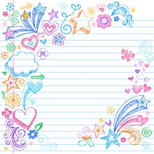 Hand-Drawn Sketchy Back to School Doodles