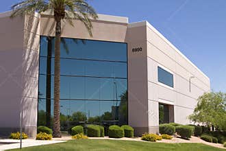 Modern Corporate Office Warehouse Building