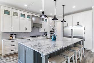 Modern kitchen interior